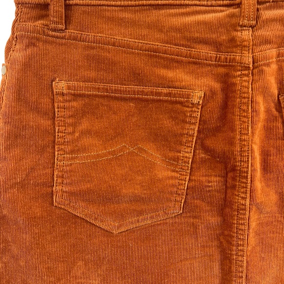Patagonia Rusty Cognac Colored Corduroy Mini Skirt Sz. 6 - Picture 6 of 9